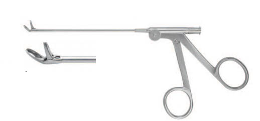 BURUN FORSEPS 45 DERECE  11 CM